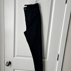 Topshop Tall High-Waisted Black Skinny Jeans | Size 30 Tall